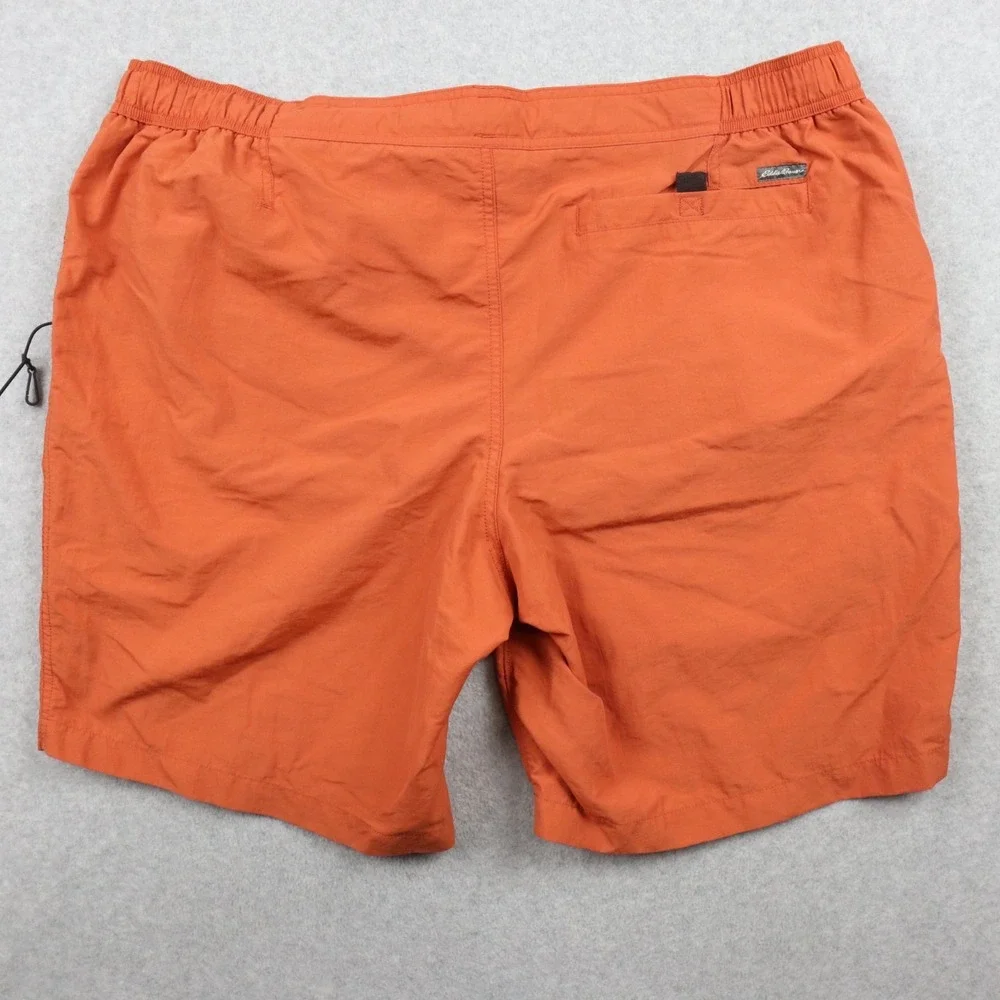 Eddie Bauer Shorts Mens 2XL XXL Travex Mesh Lined Patch Pocket Hiking Nylon Belt